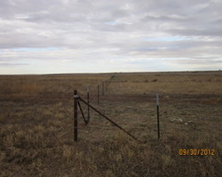 A standard Reeverts Fencing LLC Corner or Double Brace