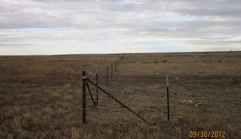 A standard Reeverts Fencing LLC Corner or Double Brace